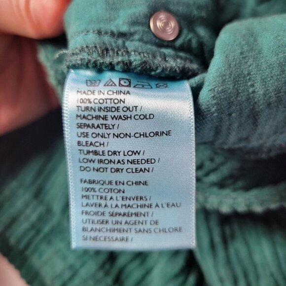 BDG Urban Outfitters Green Corduroy Mini Skirt M - Picture 4 of 6